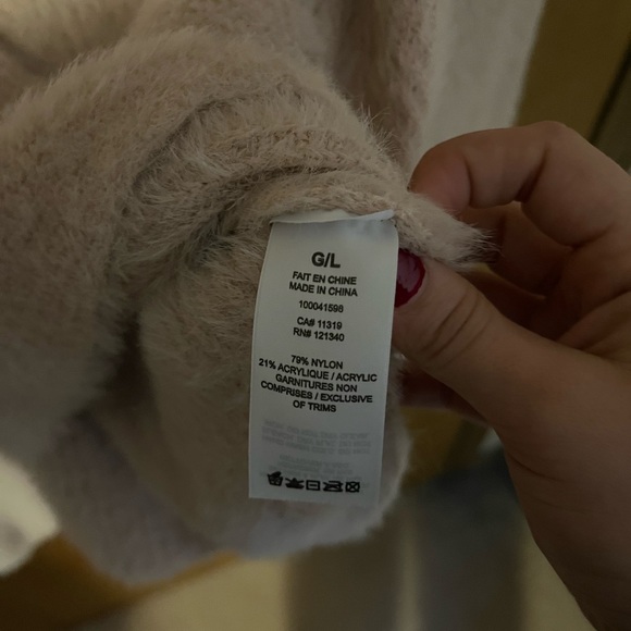 Fuzzy Dynamite Wrap Sweater - Picture 4 of 4